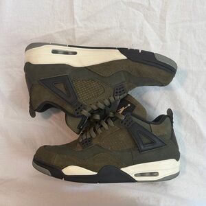 Air Jordan 4 Olive Green